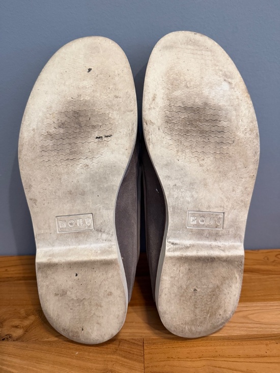 John Varvatos Grey Suede Boat Shoes - Handmade in Portugal - Size 10 main image 6